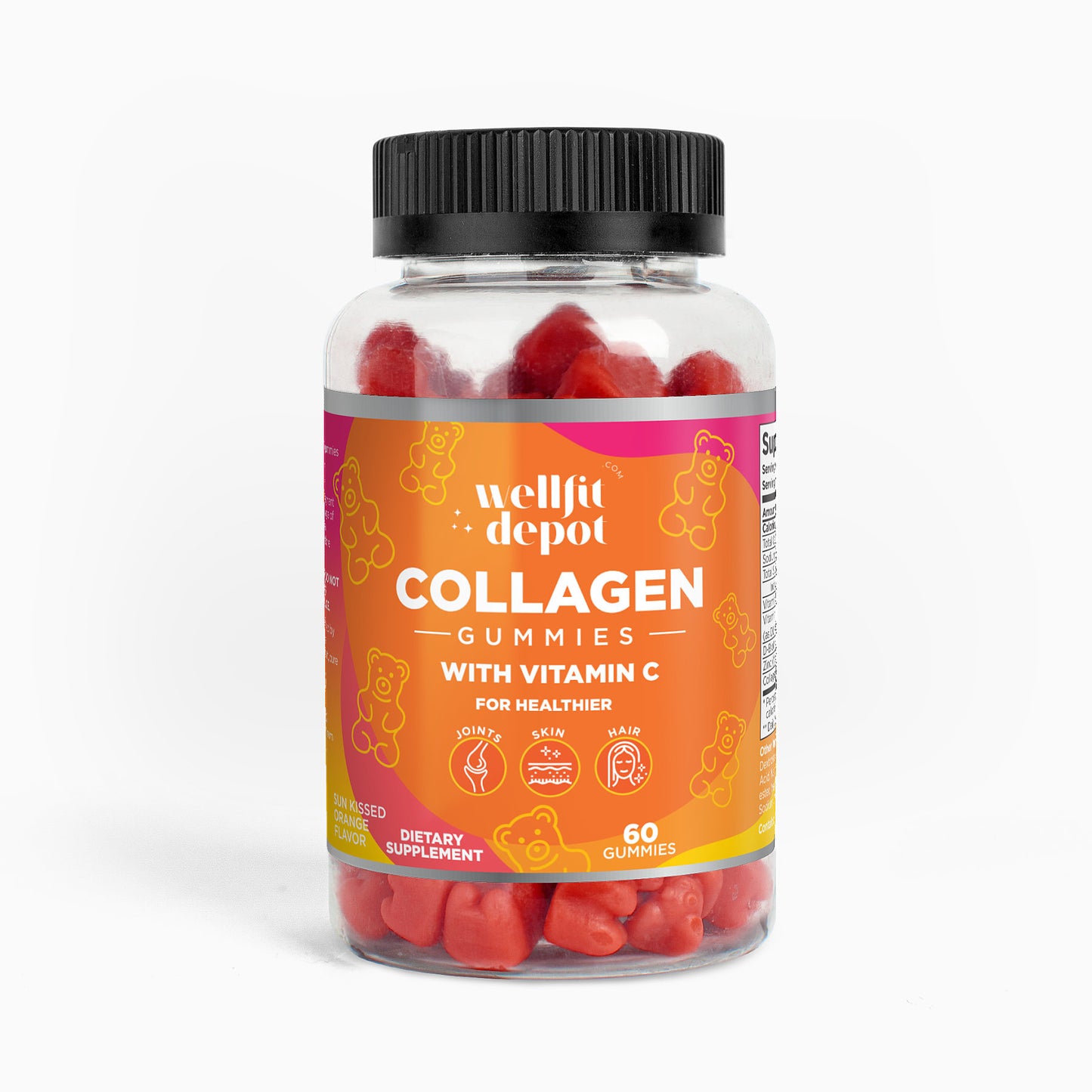 Collagen Gummies - Joint, Skin & Hair Health - 30 Day Supply with Vitamin C and Biotin - Delicious Way to Support Your Body