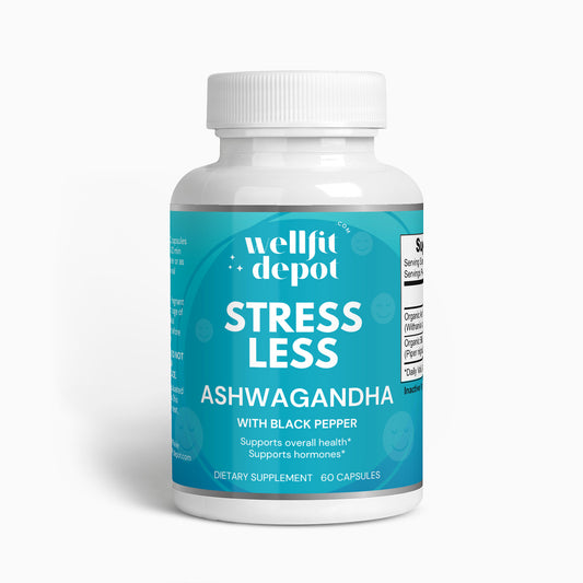 Stress Less - The Natural Stress Relief Supplement with Ashwagandha & Black Pepper